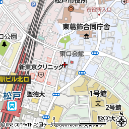 焼肉 清京園 松戸周辺の地図