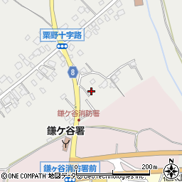千葉県鎌ケ谷市粟野121周辺の地図
