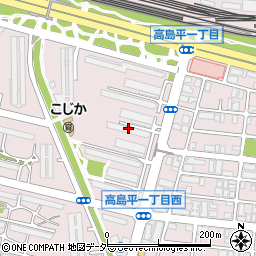 高島平団地２－２８－３号棟周辺の地図