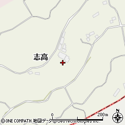 千葉県香取市志高384周辺の地図