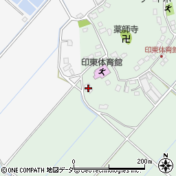 千葉県成田市船形187周辺の地図