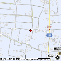 長野県伊那市西春近7117周辺の地図