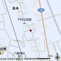 長野県伊那市西春近表木6313周辺の地図