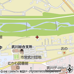 山梨県北杜市武川町三吹2154周辺の地図