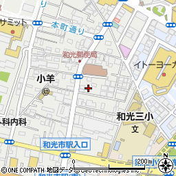 埼玉県和光市本町13-28周辺の地図
