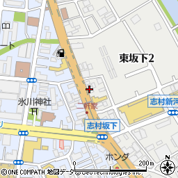 東京信用金庫志村坂下支店周辺の地図