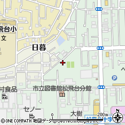 千葉県松戸市松飛台175周辺の地図