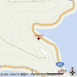 日村沢周辺の地図