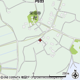 千葉県印西市角田266周辺の地図