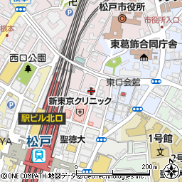 千葉県松戸市根本453周辺の地図