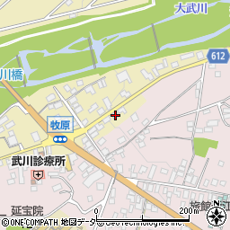 山梨県北杜市武川町三吹2140周辺の地図