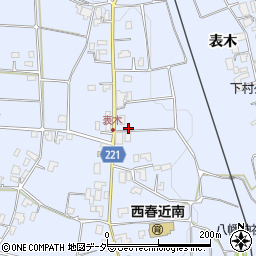 長野県伊那市西春近6850周辺の地図