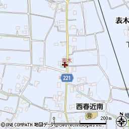 長野県伊那市西春近表木6855-1周辺の地図