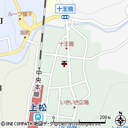 上松郵便局 ＡＴＭ周辺の地図