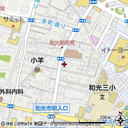 埼玉県和光市本町13-31周辺の地図