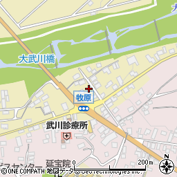 山梨県北杜市武川町三吹2120周辺の地図