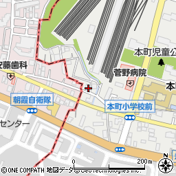 埼玉県和光市本町29-2周辺の地図