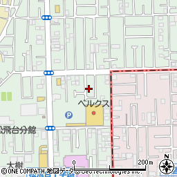 千葉県松戸市松飛台169周辺の地図