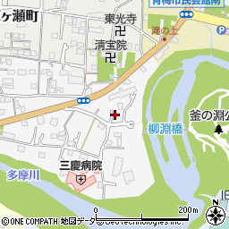 東京都青梅市大柳町1384周辺の地図