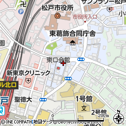 タイムズ松戸第１８駐車場周辺の地図