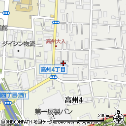 埼玉県三郷市東町360-7周辺の地図