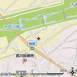 山梨県北杜市武川町三吹2122周辺の地図