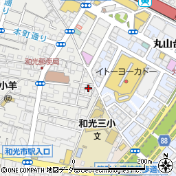 埼玉県和光市本町13-50周辺の地図