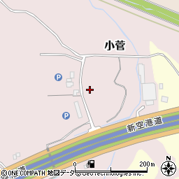 セントラルパーキング成田周辺の地図