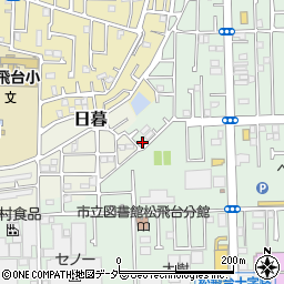 千葉県松戸市松飛台177周辺の地図