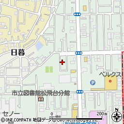 千葉県松戸市松飛台175-15周辺の地図