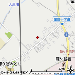 千葉県鎌ケ谷市粟野302周辺の地図