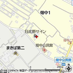 五合化学新座工場周辺の地図