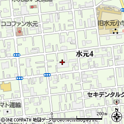 東京都葛飾区水元4丁目10周辺の地図