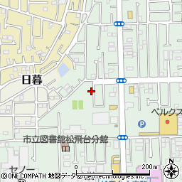 千葉県松戸市松飛台175-6周辺の地図