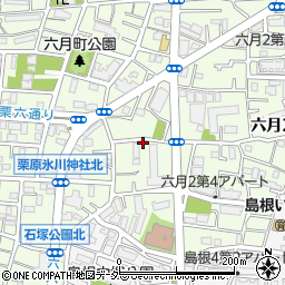 関クリーニング店周辺の地図