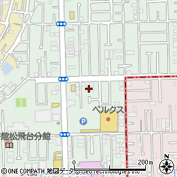 千葉県松戸市松飛台170-17周辺の地図