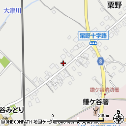 千葉県鎌ケ谷市粟野310周辺の地図
