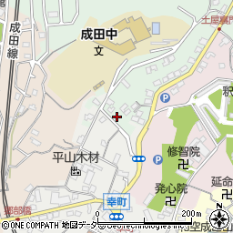 千葉県成田市土屋930周辺の地図