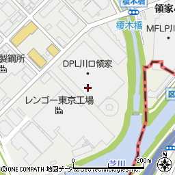 ＤＰＬ川口領家周辺の地図