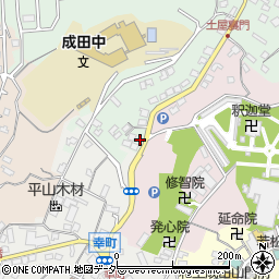 千葉県成田市土屋1662周辺の地図