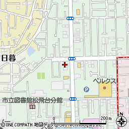 千葉県松戸市松飛台173周辺の地図
