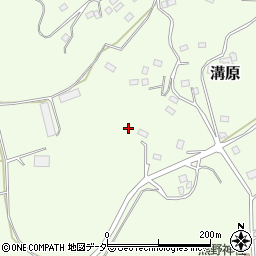 千葉県旭市溝原周辺の地図