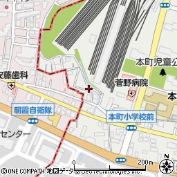 埼玉県和光市本町29-53周辺の地図