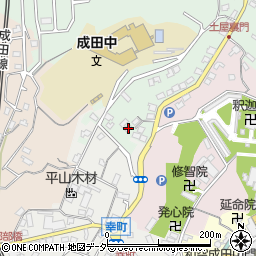 千葉県成田市土屋1641周辺の地図