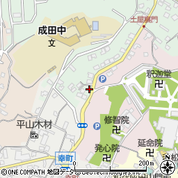 千葉県成田市土屋662周辺の地図