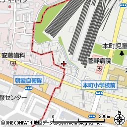 埼玉県和光市本町29-50周辺の地図