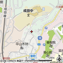 千葉県成田市土屋1648周辺の地図