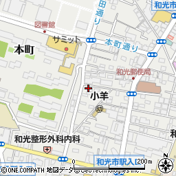 有限会社鈴木製麺所周辺の地図