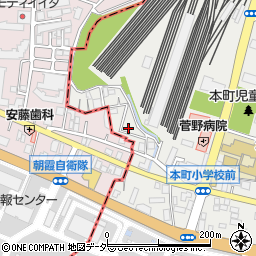 埼玉県和光市本町29-48周辺の地図