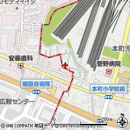 埼玉県和光市本町29-14周辺の地図